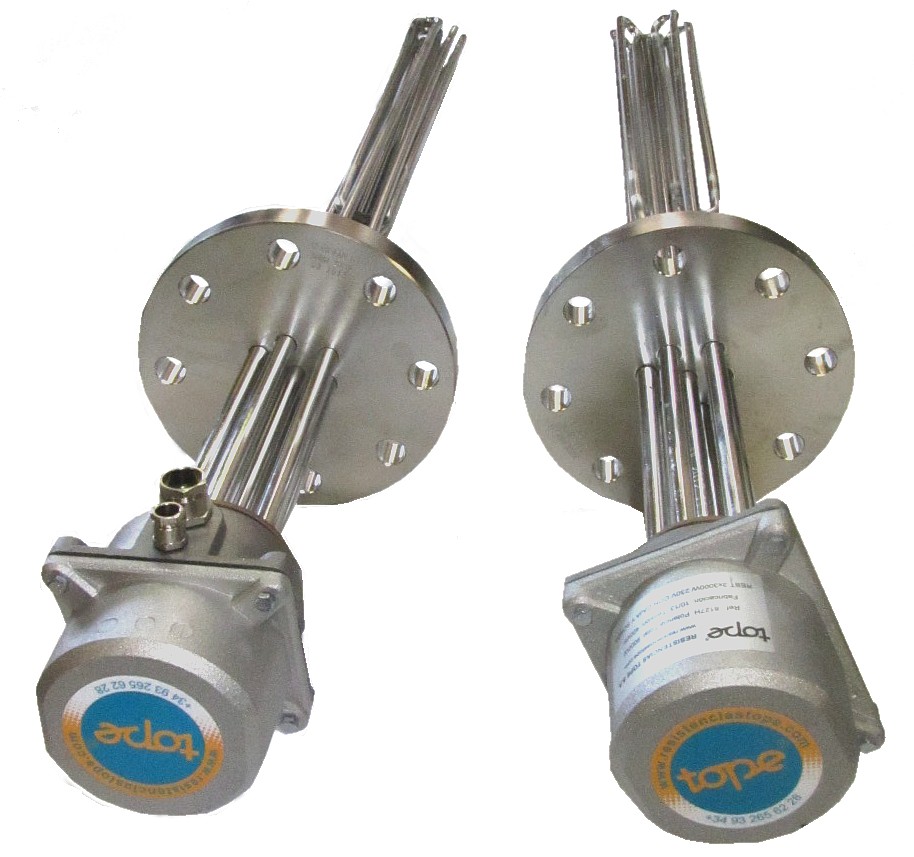 How does the use of immersion heaters help In freeze control