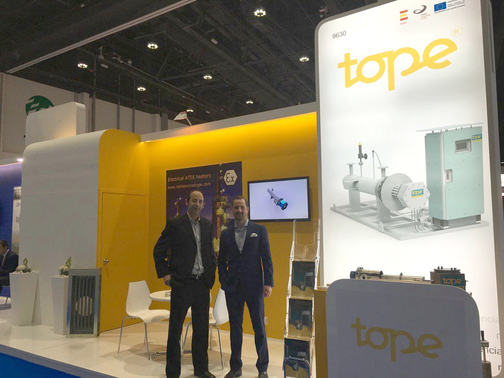 Resistencias Tope en ADIPEC 2015