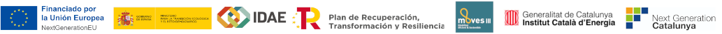 Logos Plan Moves - Next Generation Catalunya - Plan de recuperación, Transformación y Resiliencia